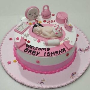 Baby shower cake