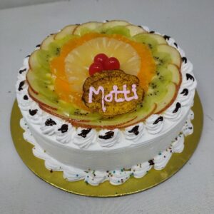 fresh fruit cake