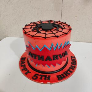 Spidermen cake