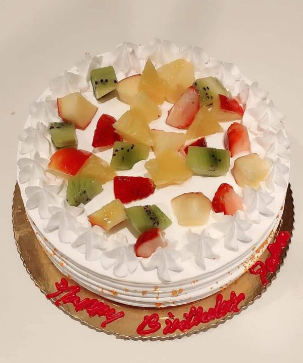 fresh fruit cake