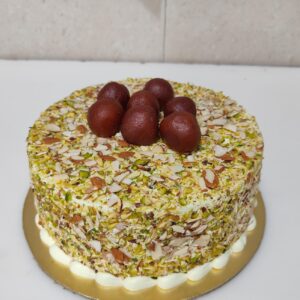 Gulab jamun cake